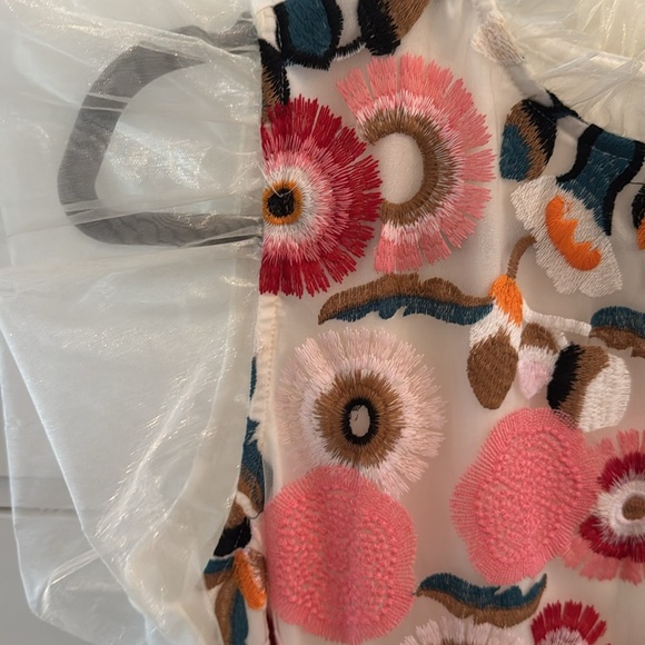 THML Floral Ruffle Top - Picture 4 of 7